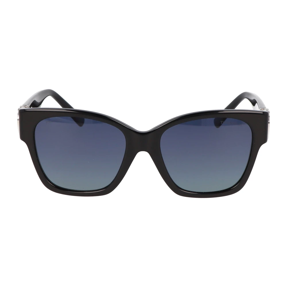 Tiffany Elegant Cat-Eye Sunglasses - Female - Sunglasses - Black - 54 Mm - Accessories
