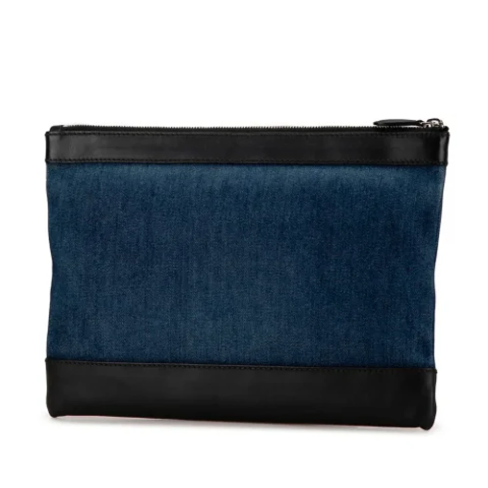 Balenciaga Vintage Pre-owned Leather clutches Black Dames