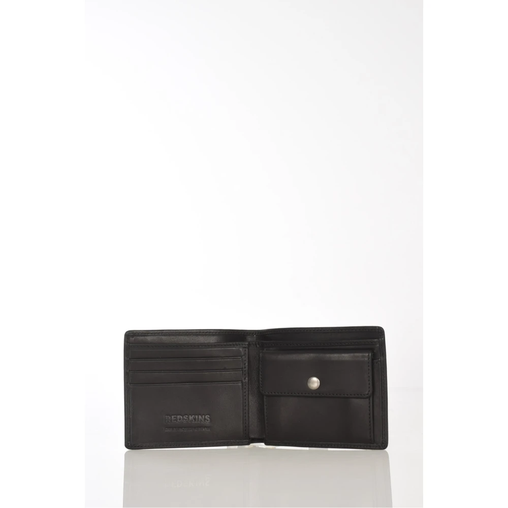 Redskins Leren Portemonnee Priceton Zwart Black Heren