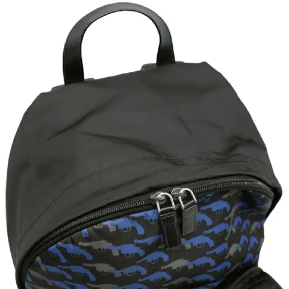Prada Vintage Pre-owned Leather prada-bags Black Dames