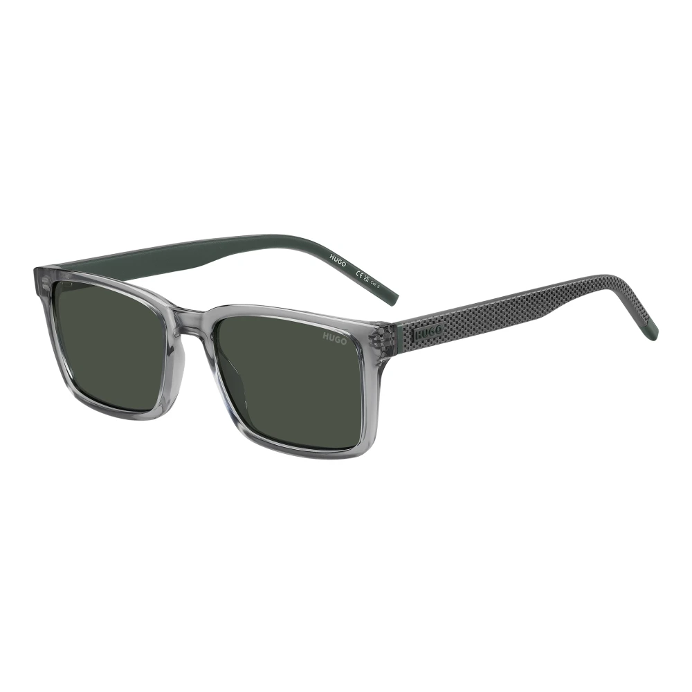 Hugo Men's Gray Square Sunglasses - Sunglasses - 55 Mm - Accessories