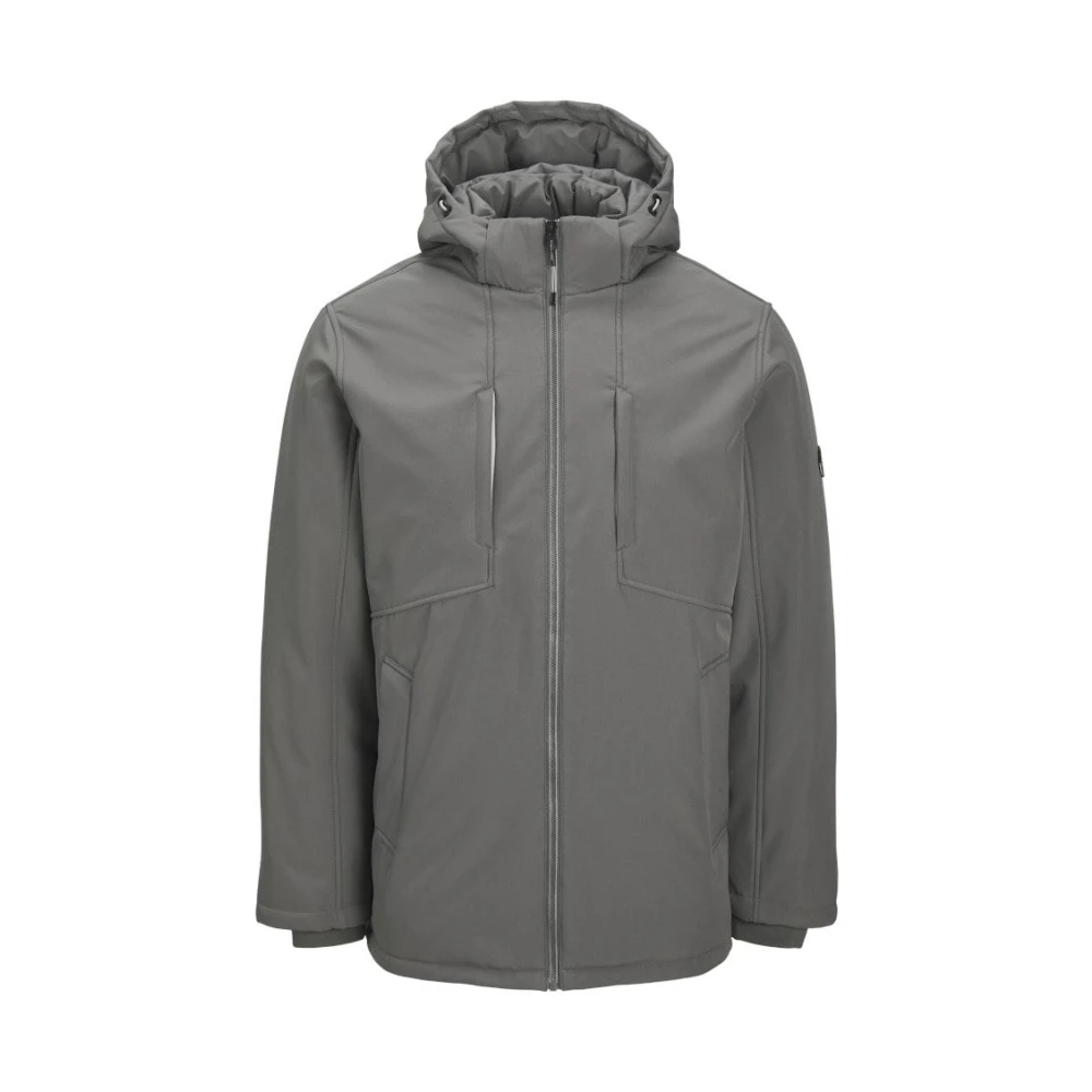 jack & jones Gargoyle Parka Freewear Grijs Gray Heren