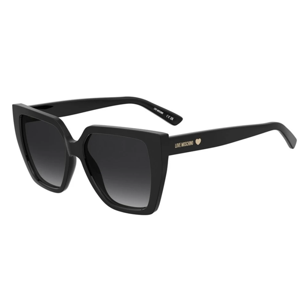 Love Moschino Women's Black Sunglasses, 55 Mm, Cat-Eye Sunglasses
