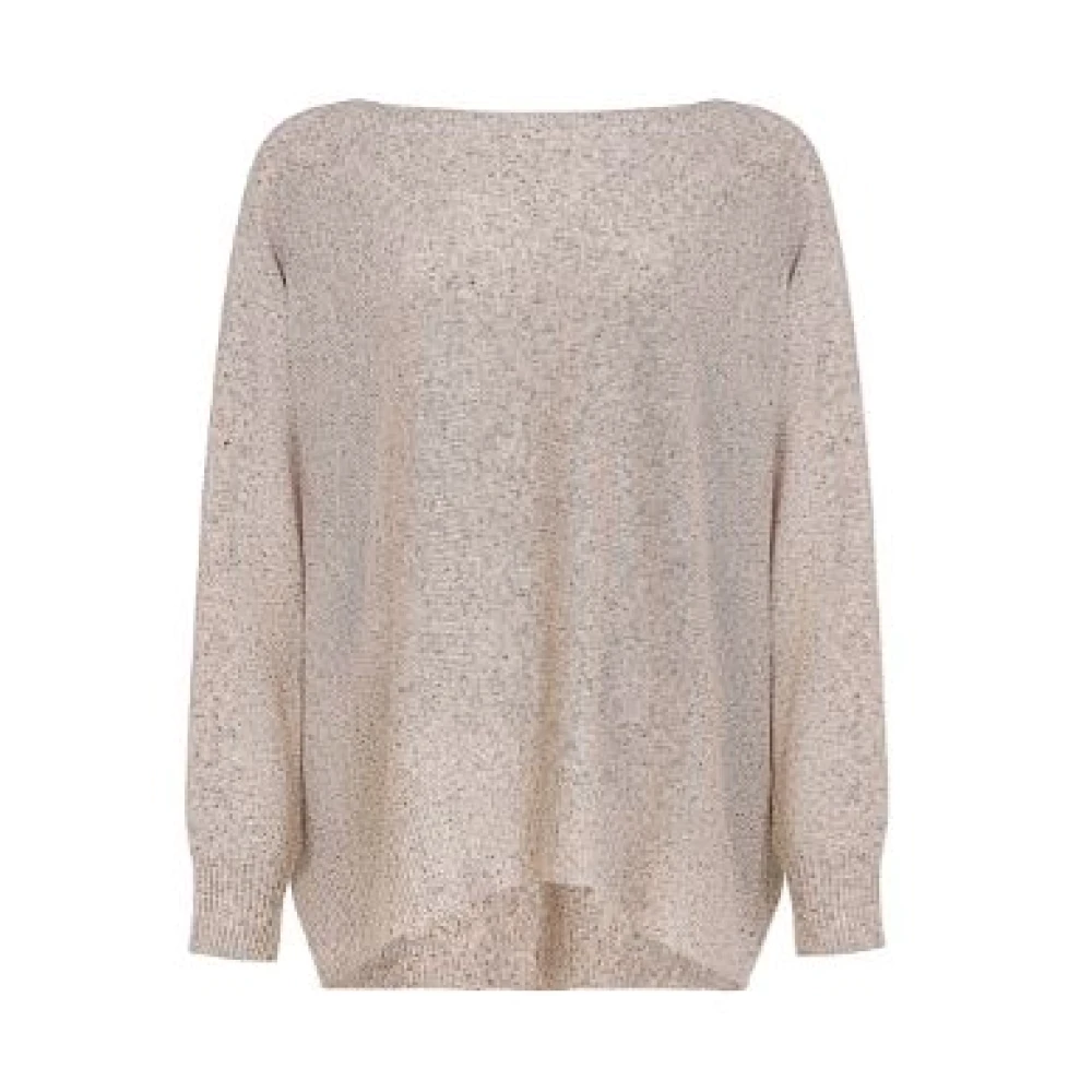 D.Exterior Stijlvolle Sweaters Collectie Beige Dames