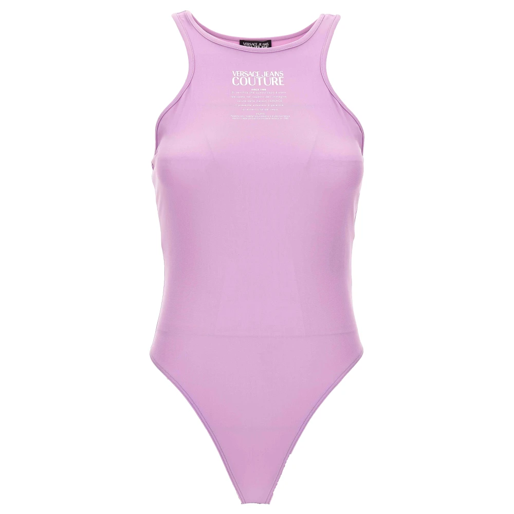 Versace Jeans Couture Stijlvolle Top voor Modeliefhebbers Purple Dames