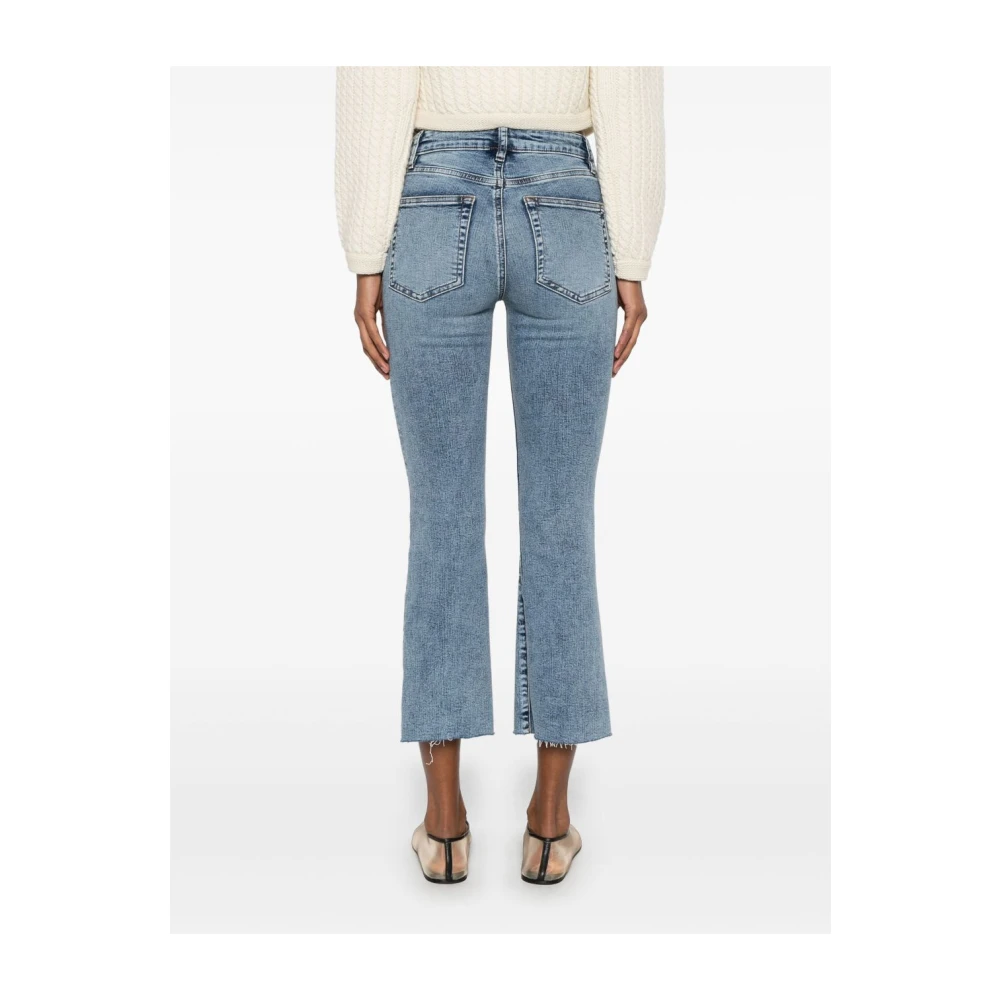 Frame Raw After Mini Boot Jeans Blue Dames
