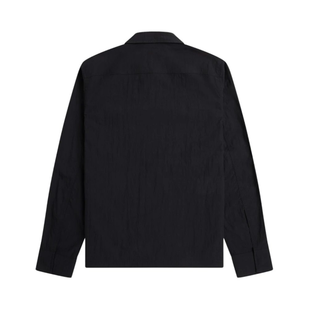 Fred Perry Light Jackets Black Heren