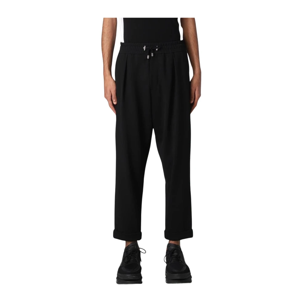 Trousers > Cropped Trousers - - Balmain - Modalova