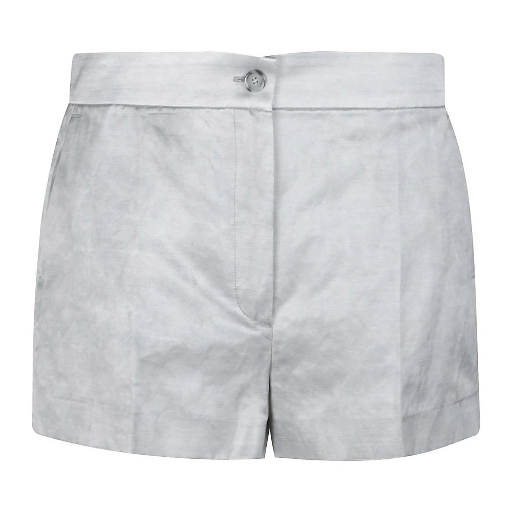 Pinko Sprankelende Shorts Gray Dames