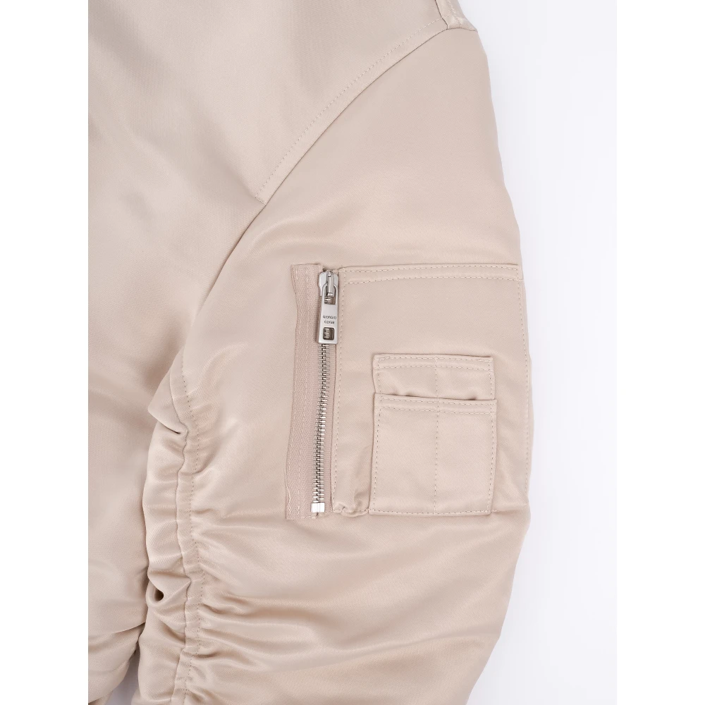 Giorgio Brato Urban Bomber Jack Beige Dames