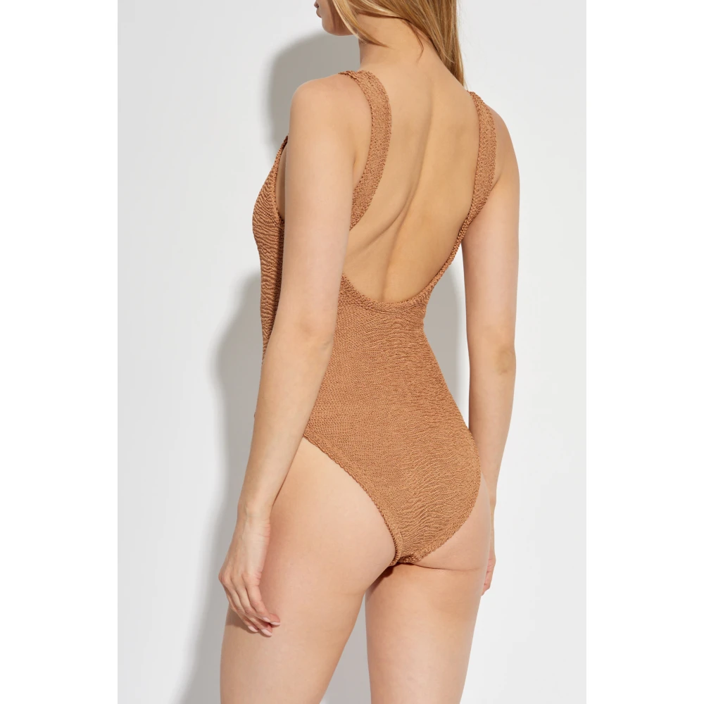 Hunza G Eendelig badpak Celine Brown Dames