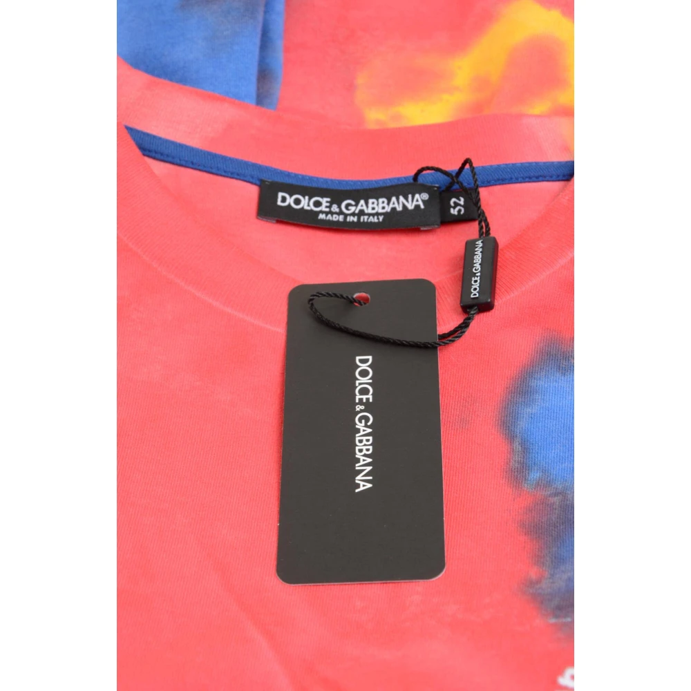 Dolce & Gabbana Heren T-shirt korte mouw Multicolor Heren
