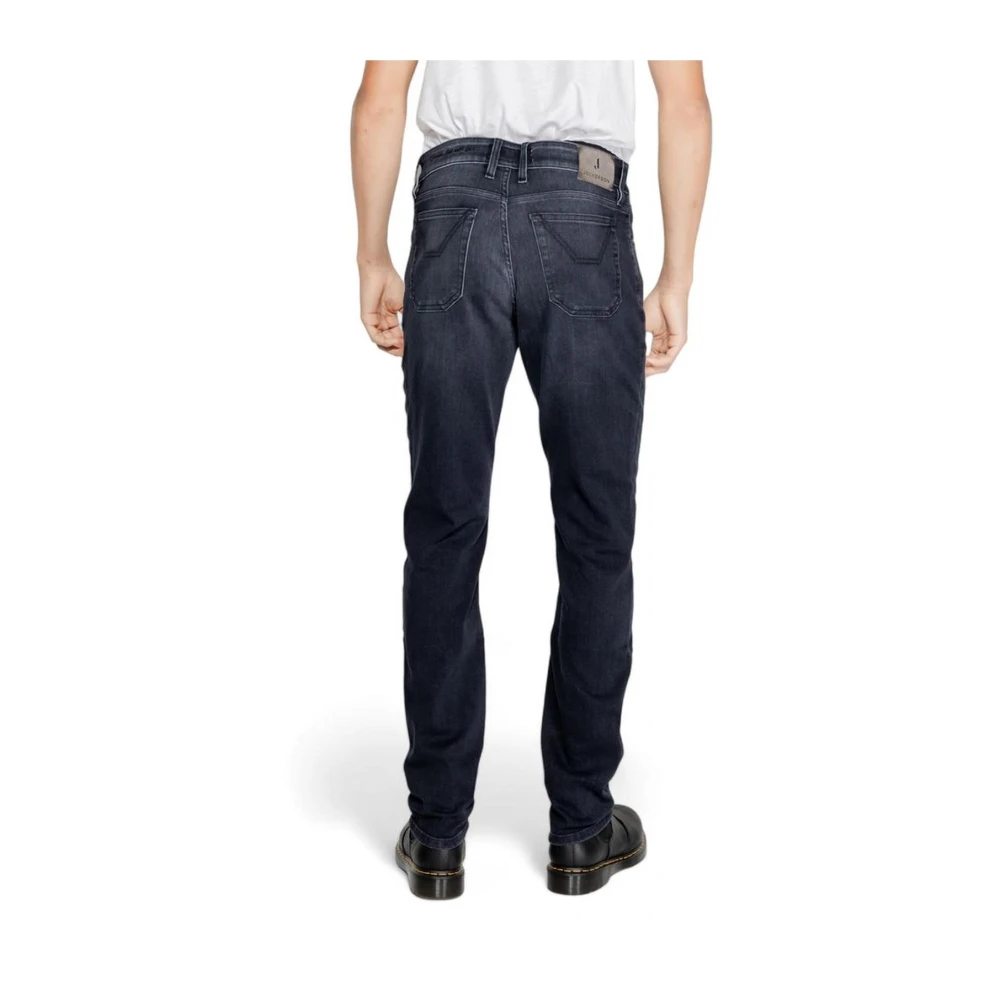 Jeckerson Blauwe Stretch Katoenmix Jeans Blue Heren
