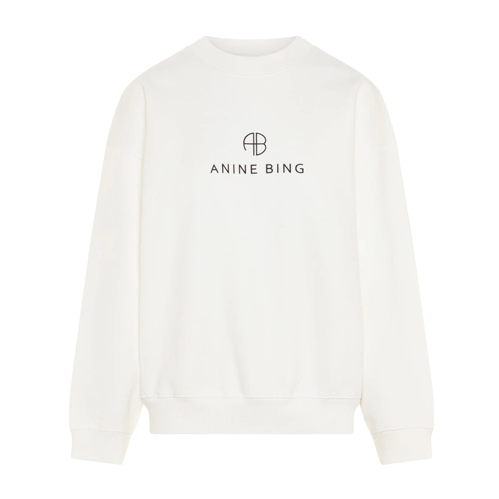 Anine Bing Jaci Sweatshirt White Dames