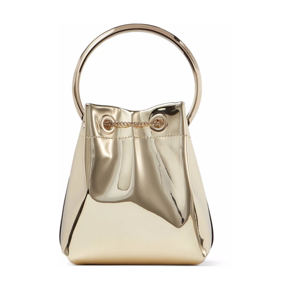 Jimmy Choo Gouden Bon Bucket Tas Yellow Dames