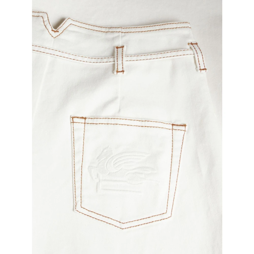 ETRO Witte Jeans voor een stijlvolle look White Dames