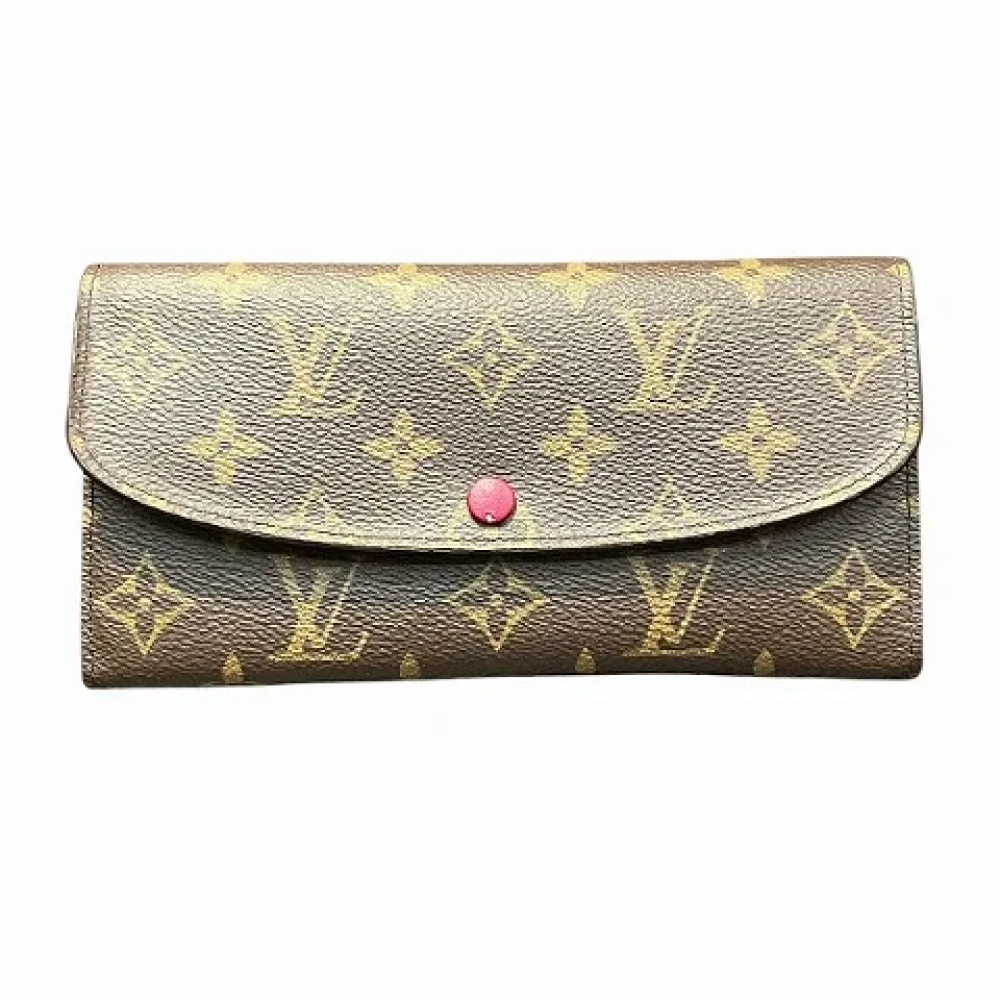 Louis Vuitton Vintage Pre-owned Canvas wallets Brown Dames