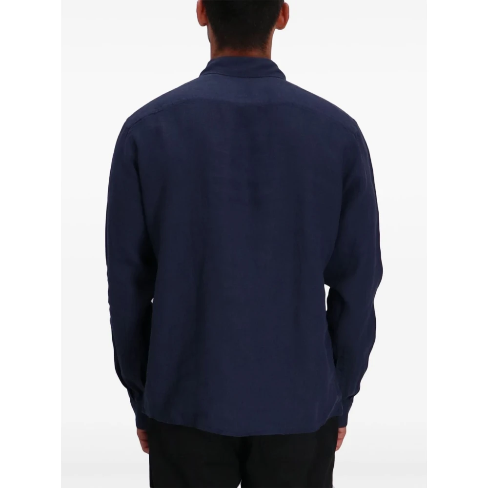 Hugo Boss Blauwe Casual Overhemden voor Mannen Blue Heren
