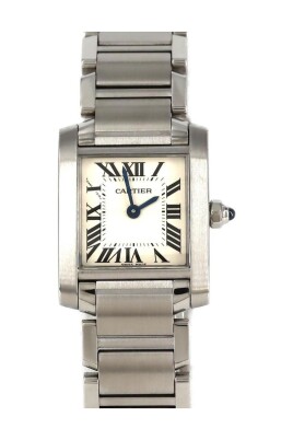 pre-owned-tank-francaise-square-watch