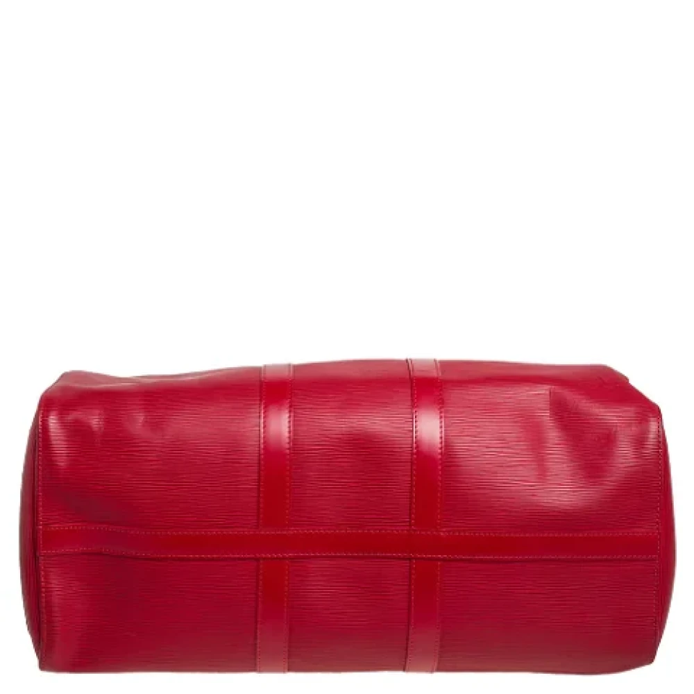Louis Vuitton Vintage Pre-owned Leather handbags Red Dames