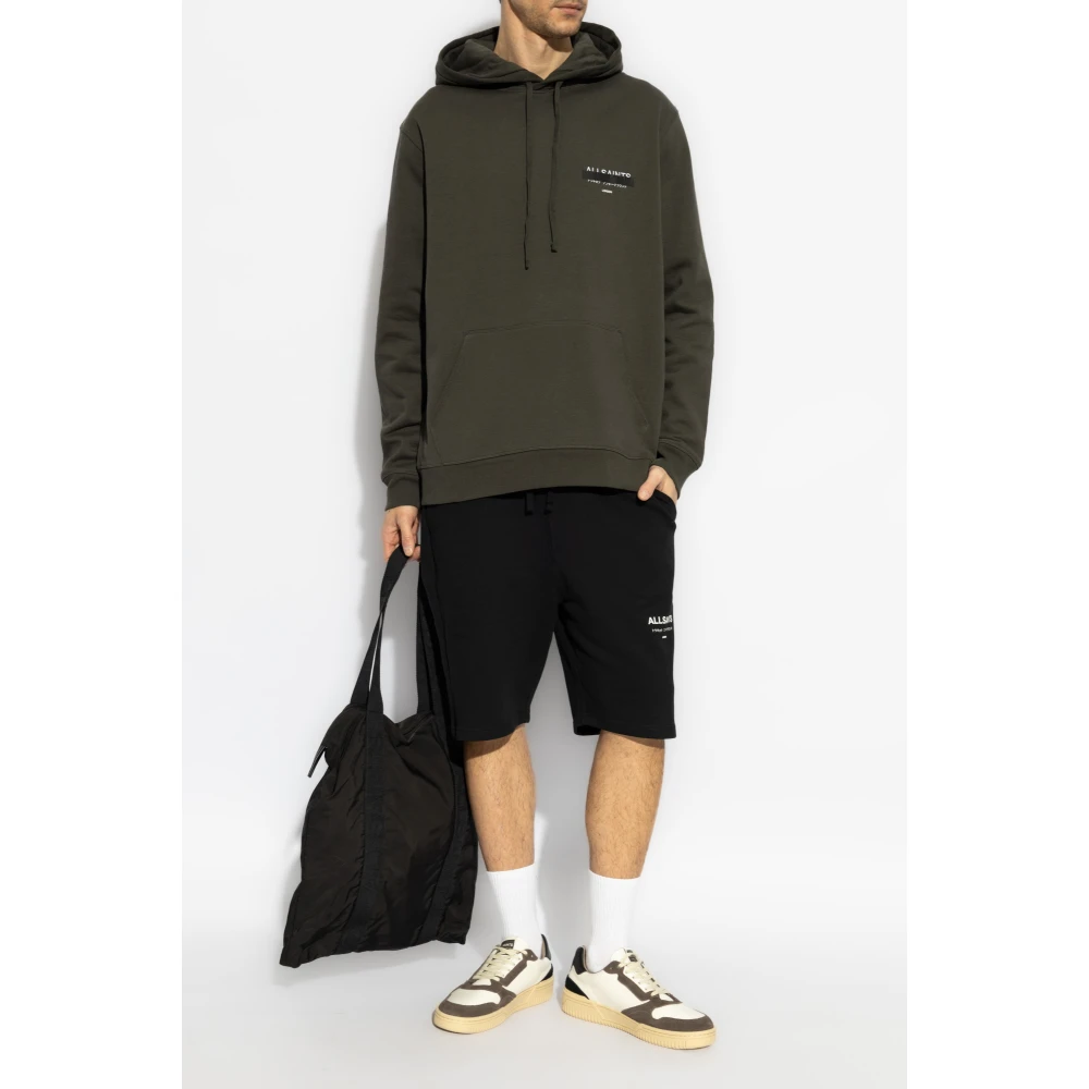 AllSaints Redact Hoodie Black Heren