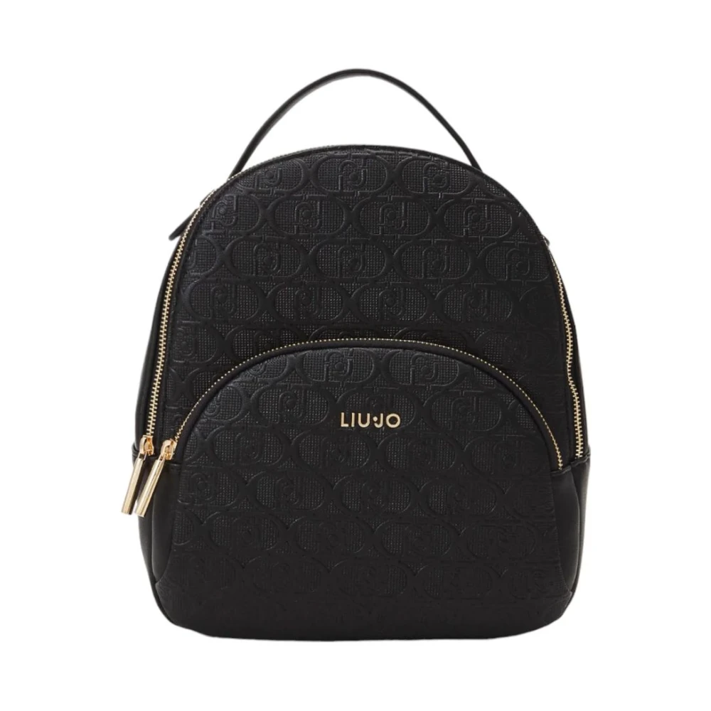 Liu Jo Stijlvolle Rugzak Manh Af4193E0538 Black Dames