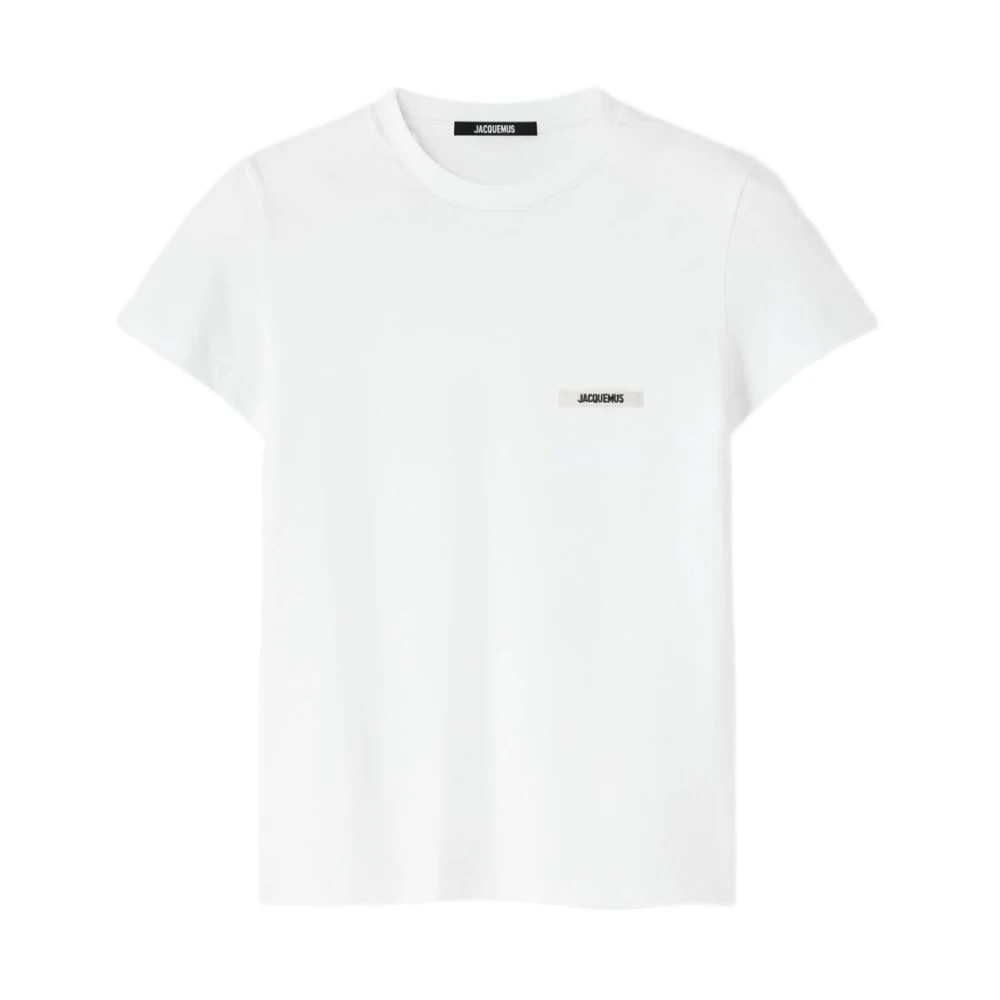 Jacquemus White T-Shirts, Female, Xl, T-Shirts And Polos