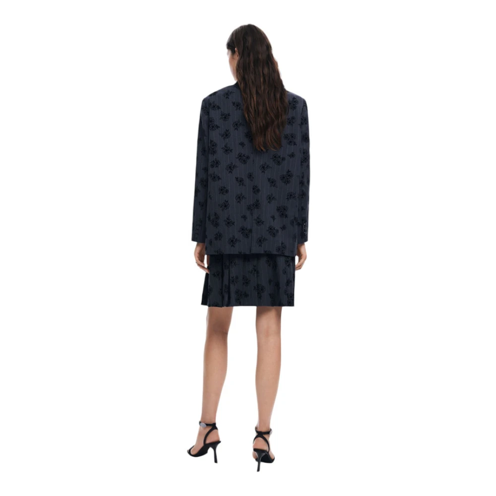 Desigual Dames Trenchcoat Ame Zagrez Black Dames