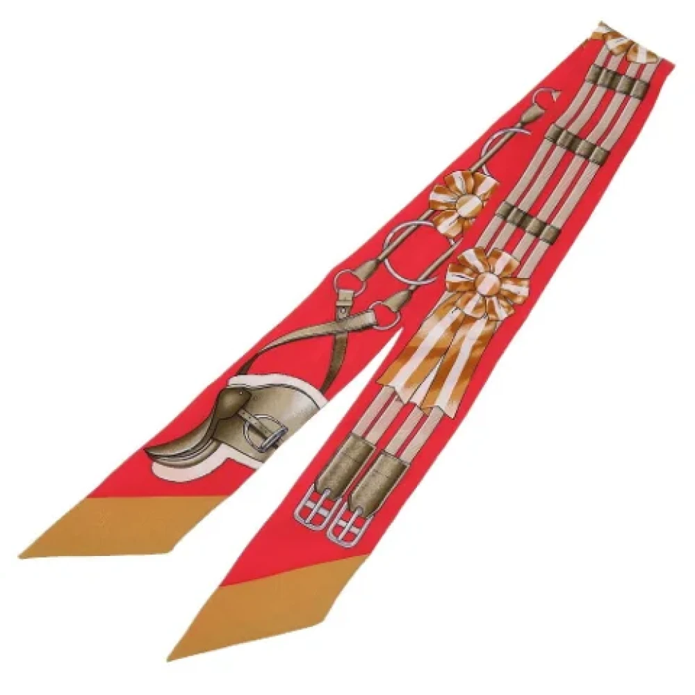 Pre-owned > Pre-owned Accessories > Pre-owned Scarves - - Hermès Vintage - Modalova