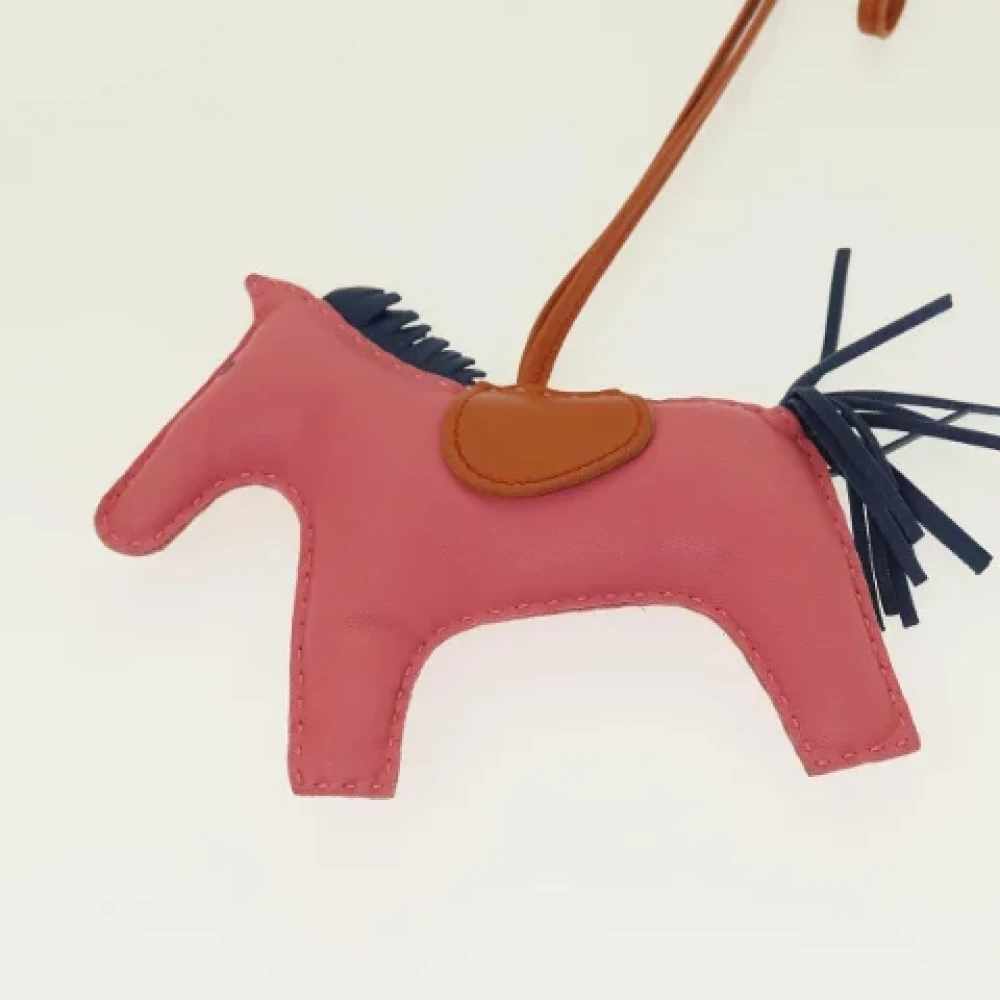 Hermès Vintage Pre-owned Leather key-holders Pink Dames