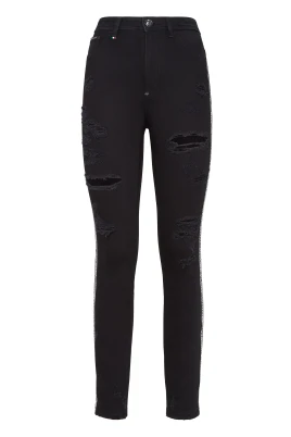 Miss High Waist Jegging Stripes