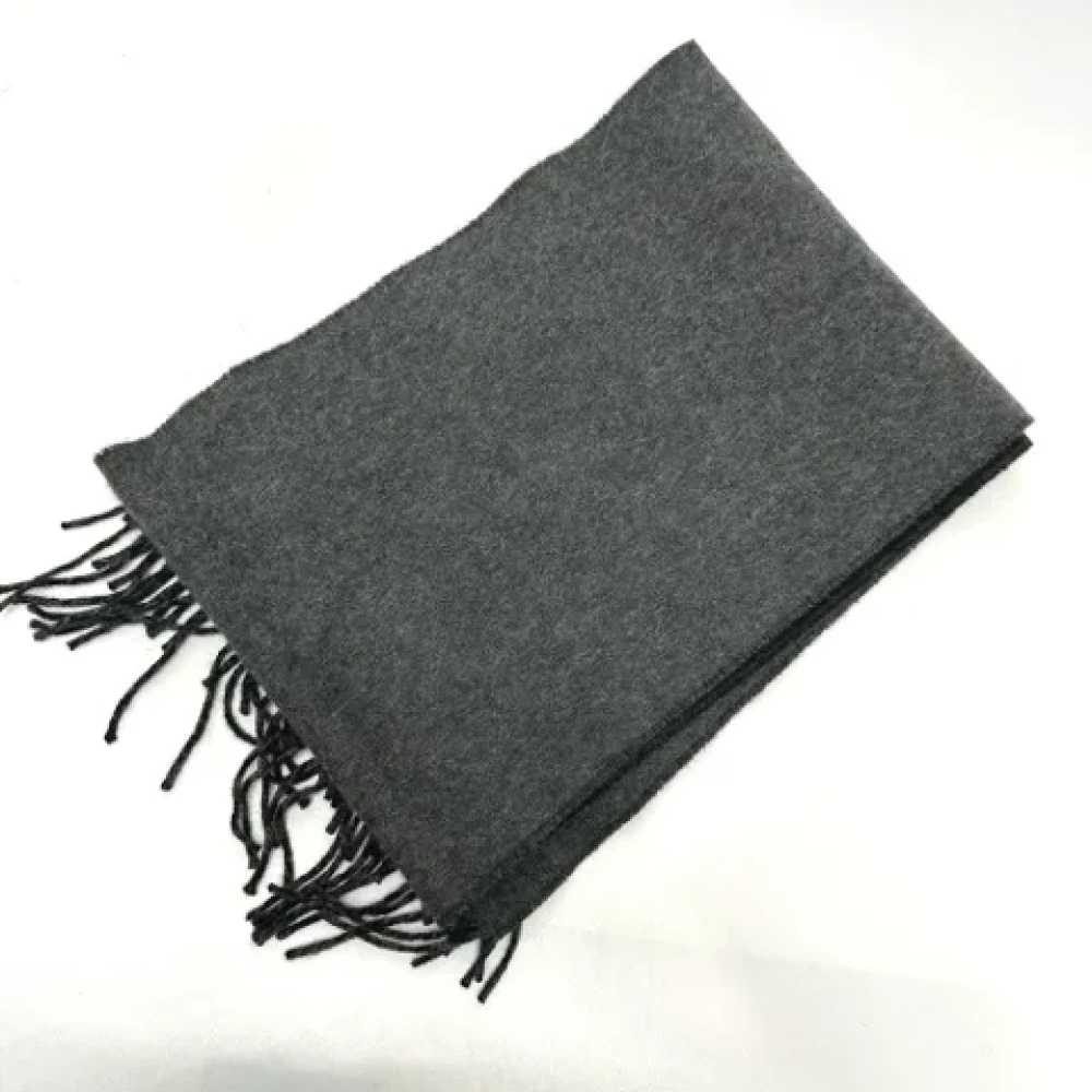 Hermès Vintage Pre-owned Fabric scarves Black Dames