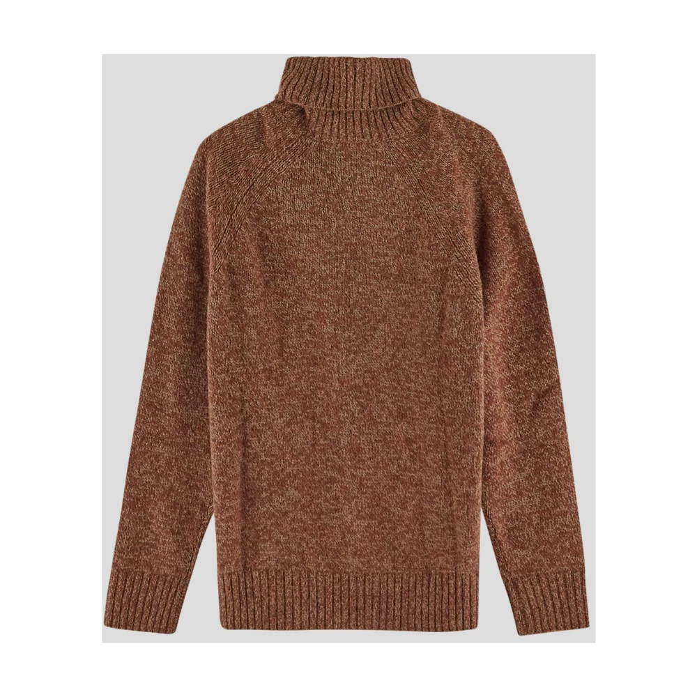 TOD'S Wollen Turtleneck Gebreid Brown Heren