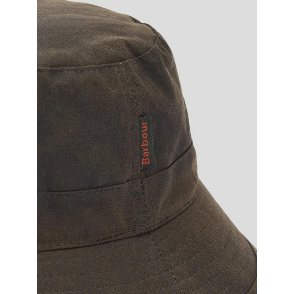 Barbour Katoenen Sport Hoed Green Heren