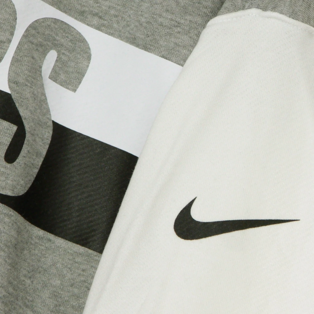Nike Wordmark Long Sleeve Lightweight Hoodie Gray Heren