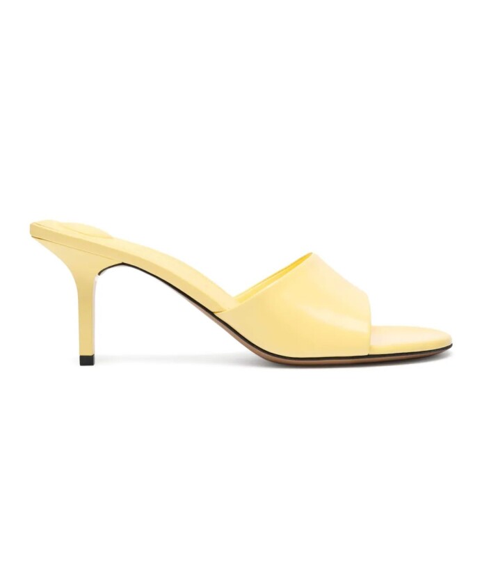sandale-a-talon-bas-jaune