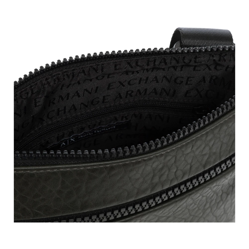 Armani Exchange Stijlvolle Crossbody Tas met Verstelbare Band Green Heren