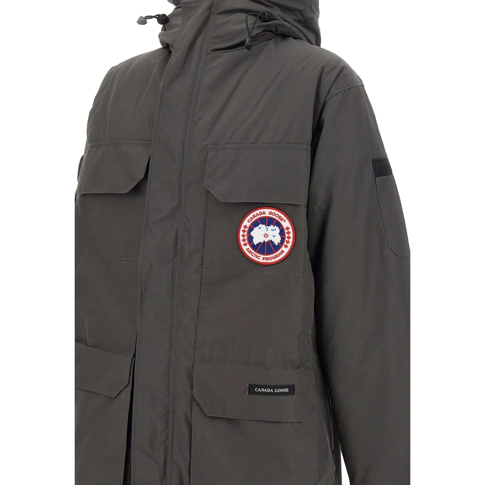 Canada Goose Grafietgrijze Expeditieparka Jas Gray Heren