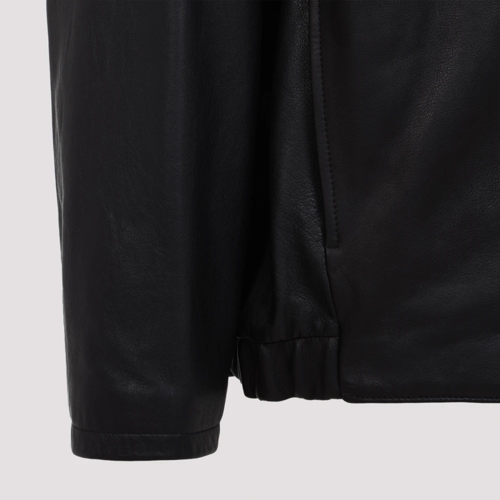 Fear Of God Espresso Leren Rider Jack Black Heren