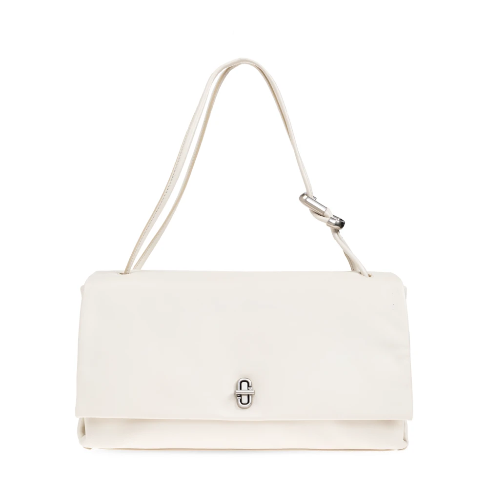 Marc Jacobs Women's Beige Shoulder Bag Dual Large