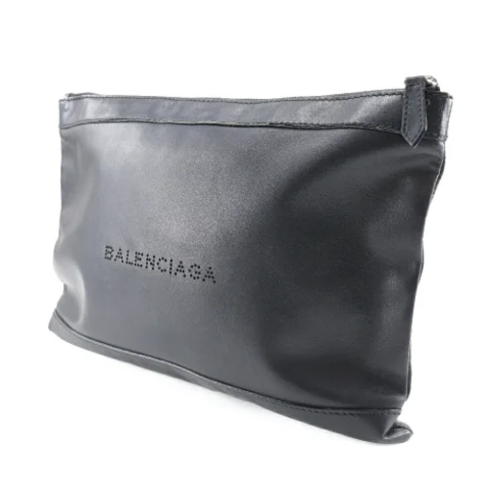 Balenciaga Vintage Pre-owned Fabric balenciaga-bags Black Dames
