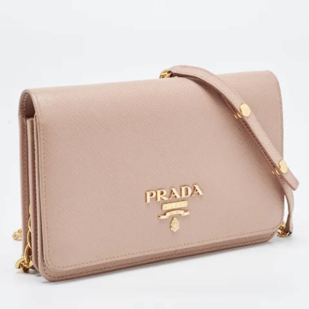 Pre owned Leather wallets Prada Vintage Heren Miinto.be