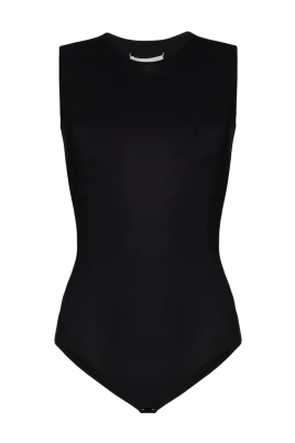 Technical Jersey Sleeveless Bodysuit