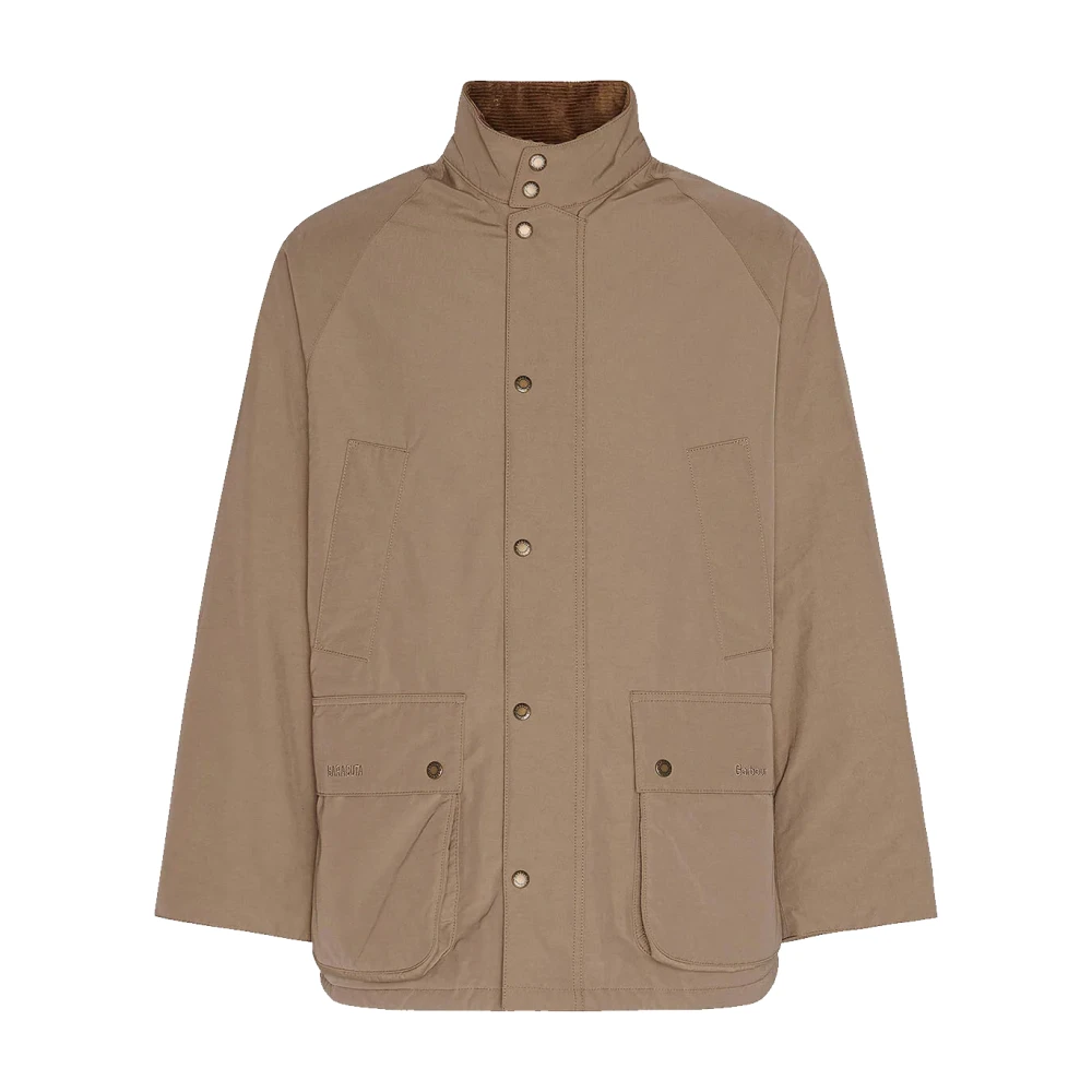 Barbour Oversized Casual Bedale Tan Jas Brown Heren