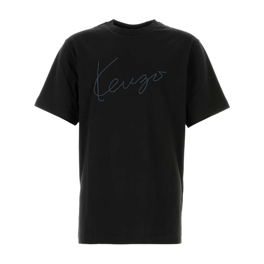 Kenzo Men's Black T-Shirts, S, Signature Classic T-Shirt