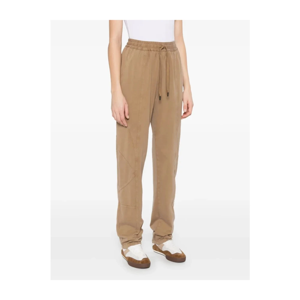 Isabel Marant Étoile Elegante Regina Broek voor Vrouwen Beige Dames