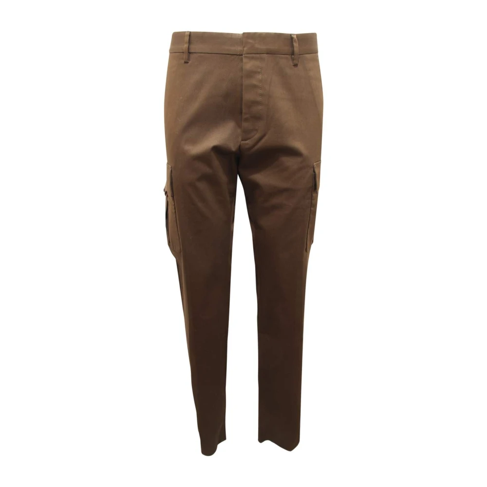 Dsquared2 Men's Green Cargo Trousers - Straight Trousers - Xl - Trousers