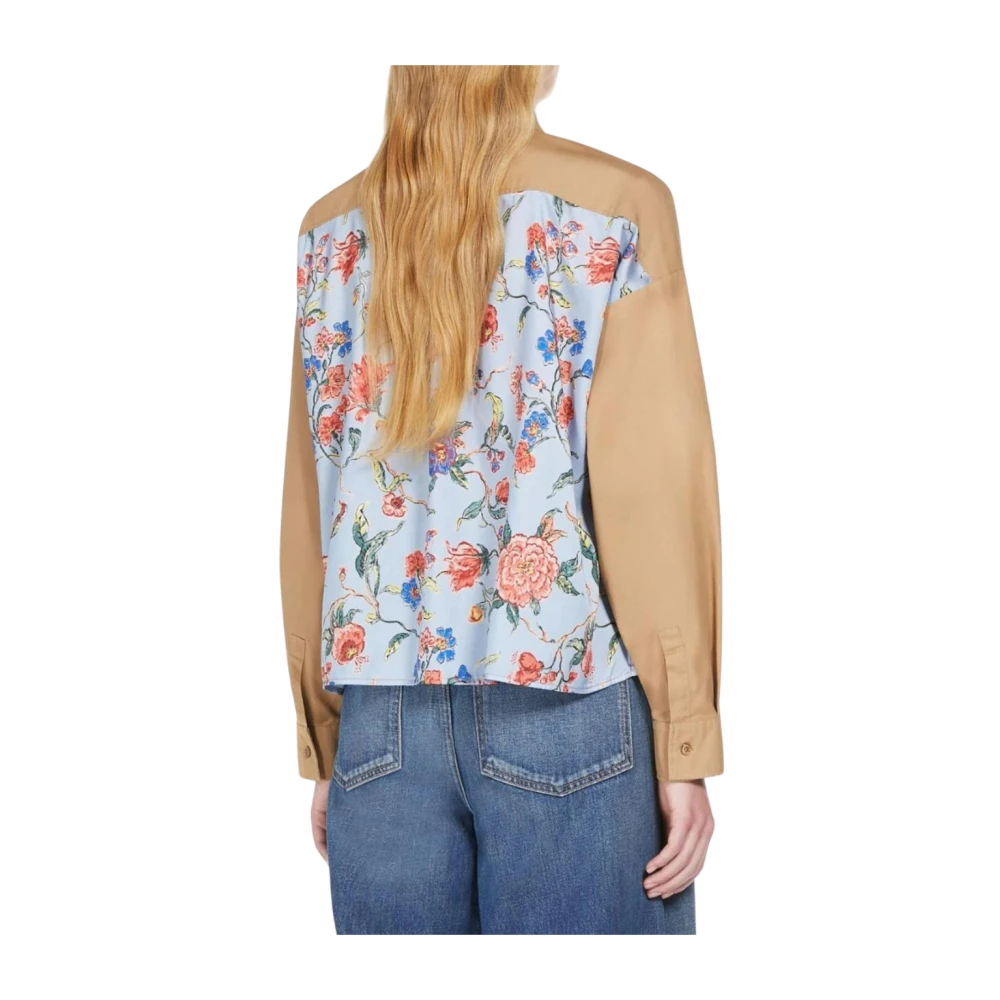 Max Mara Decano Overhemd Beige Dames