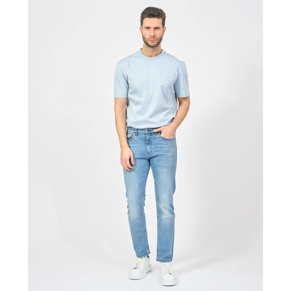 Hugo Boss Blauwe Slim Fit Jeans Blue Heren