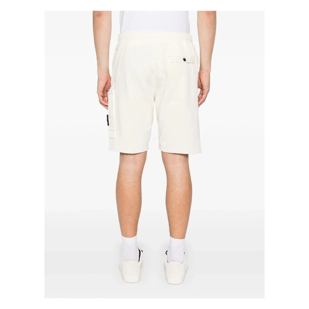 Stone Island Casual Zomer Shorts Beige Heren